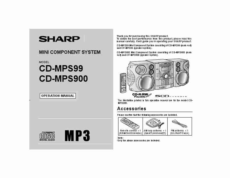Sharp Stereo System CD-MPS900-page_pdf